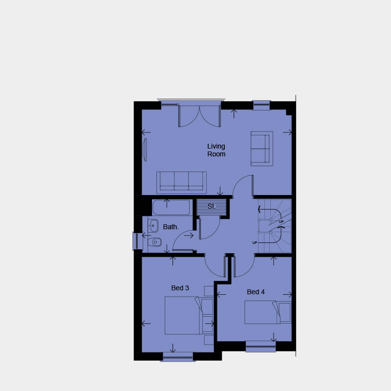 floor plan for this plot